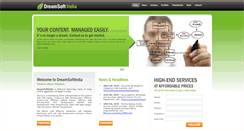 Desktop Screenshot of dreamsoftindia.net